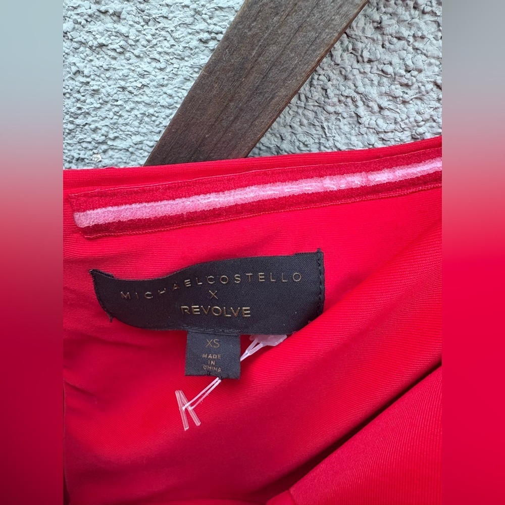 Michael Costello X REVOLVE Giselle Dress in Red - Picture 5 of 9